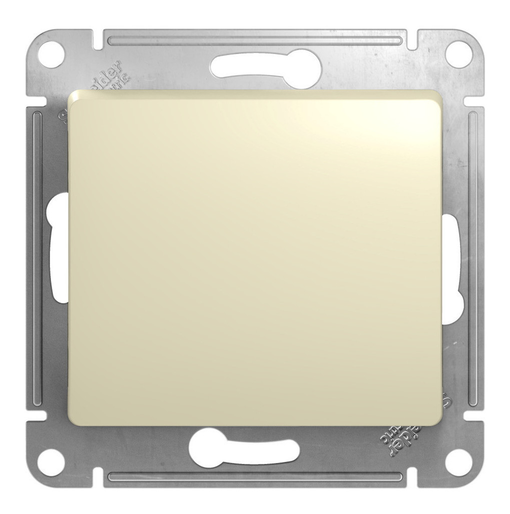 Выкл. скрытый 1-ый ATLASDESIGN (бежевый)