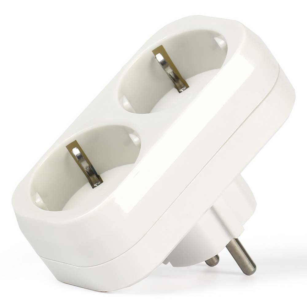 Разветвитель 2 - розет/заземл. (линейный, 16А)