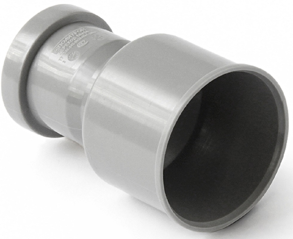 Переход чугун/пластик 50/73(без рез. манжеты)