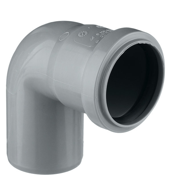 Отвод 50мм х 90град.