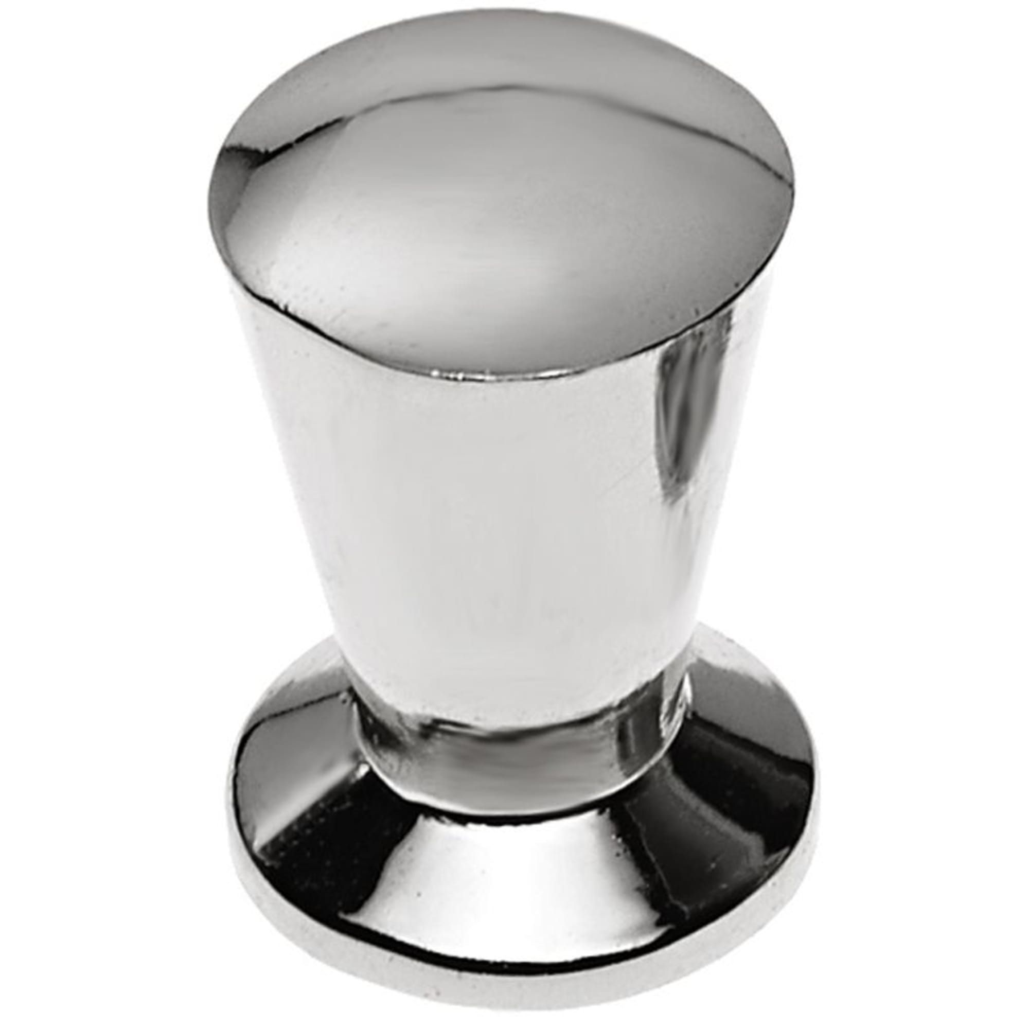 Ручка-кнопка Н001-1010,  хром 4160