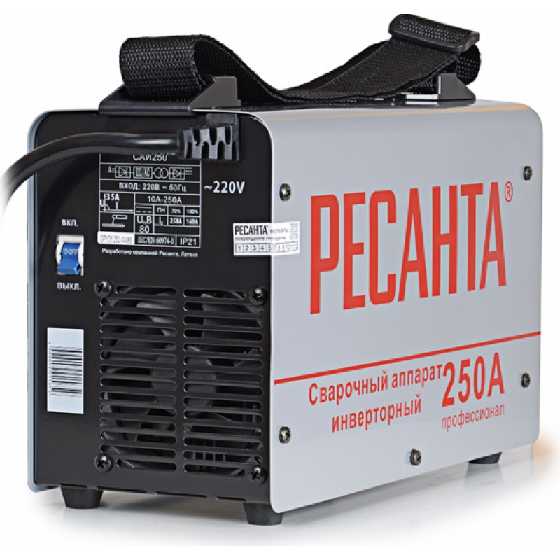 Сварочный аппарат инверторный САИ 250 (Ресанта)