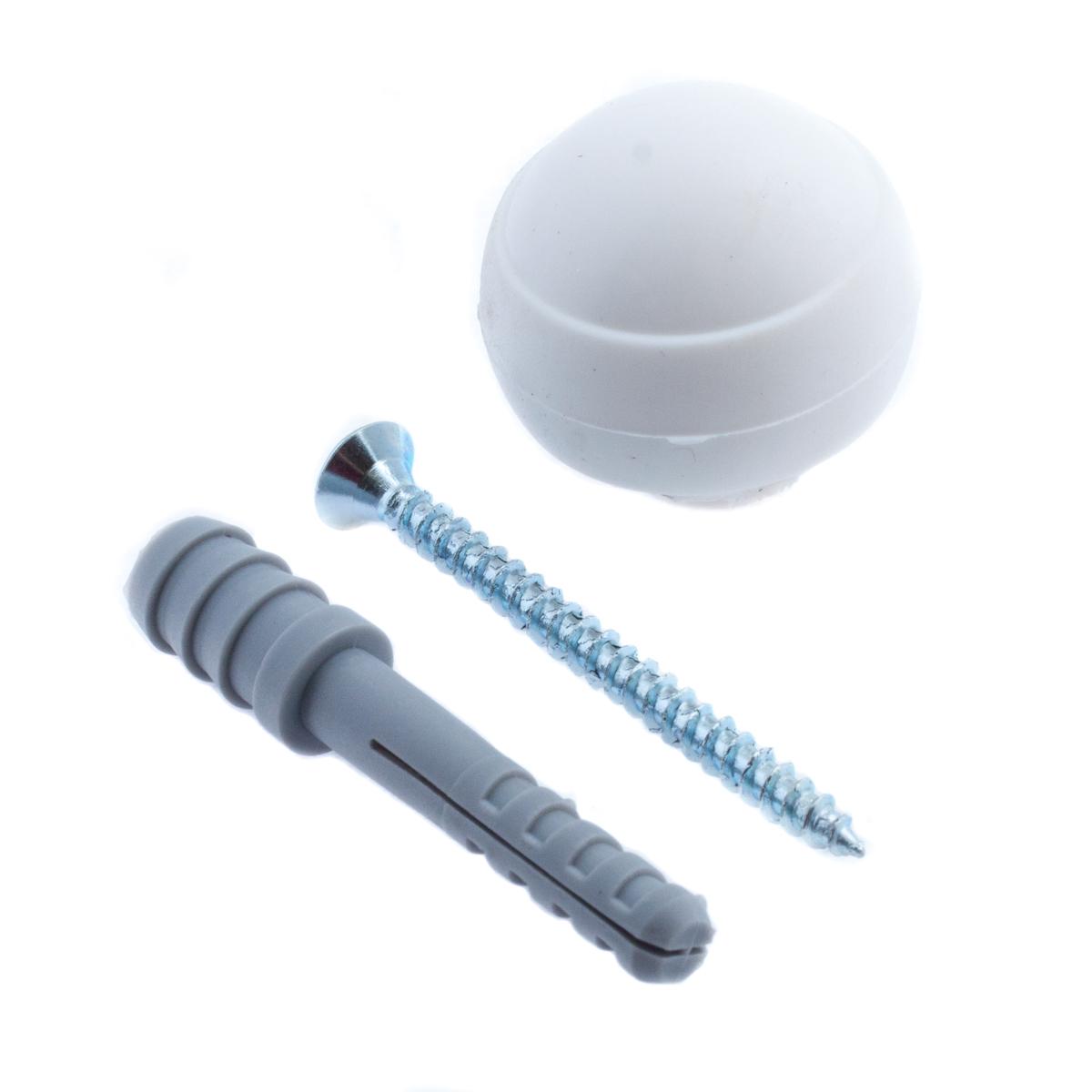 Ограничитель дверной (БЕЛЫЙ)*