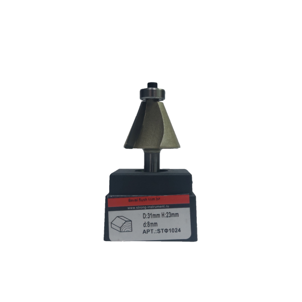 Фреза кромочная конусная STF 1024  08 х 31 х 23