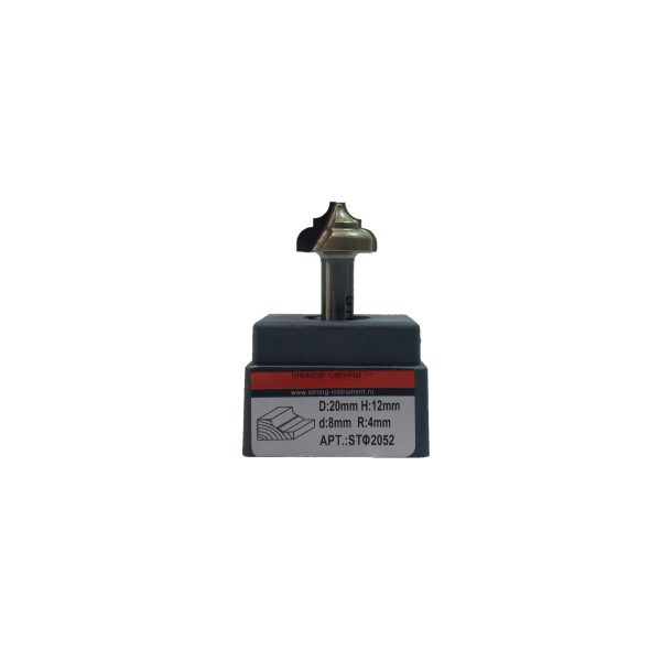 Фреза пазовая фасонная STF 2052  08 х 20 х 12 R4
