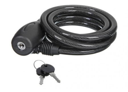 Замок навесной с тросом 0630 мм.