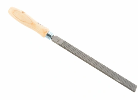 Рашпиль плоский с деревянной ручкой 200 мм.
