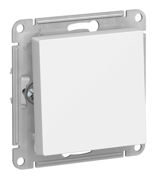 Выкл. скрытый 1-ый ATLASDESIGN (белый)