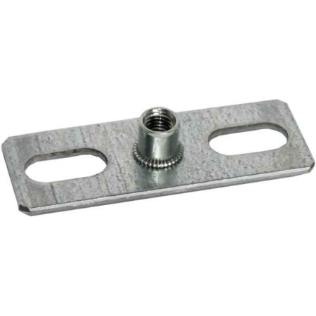 Пластина опорная обл. 80 х 30 (2 отв. М08) (100)