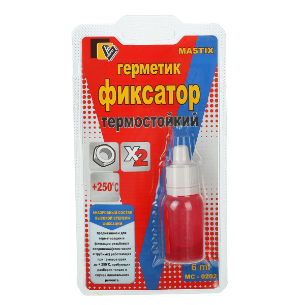 Герметик - фиксатор Mastix 6мл. термостойкий (неразъемный)СБ