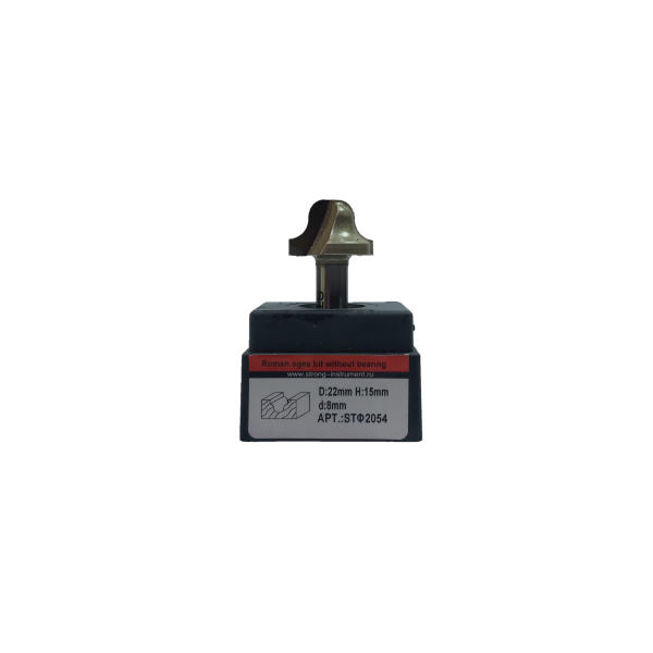 Фреза пазовая фасонная STF 2054  08 х 22 х 15 R5