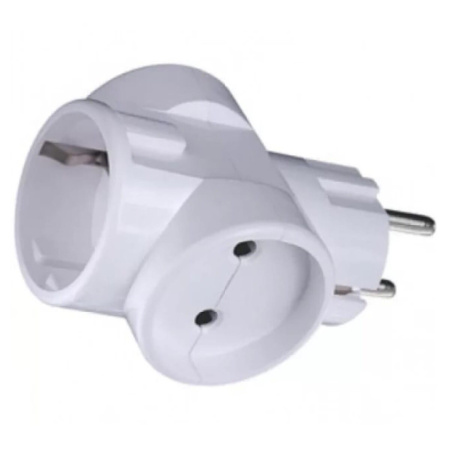 Разветвитель 3 - розет/заземл. (Т-образный, 16А)