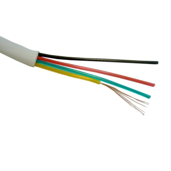 Телефонный кабель 4 жилы (100 м.)