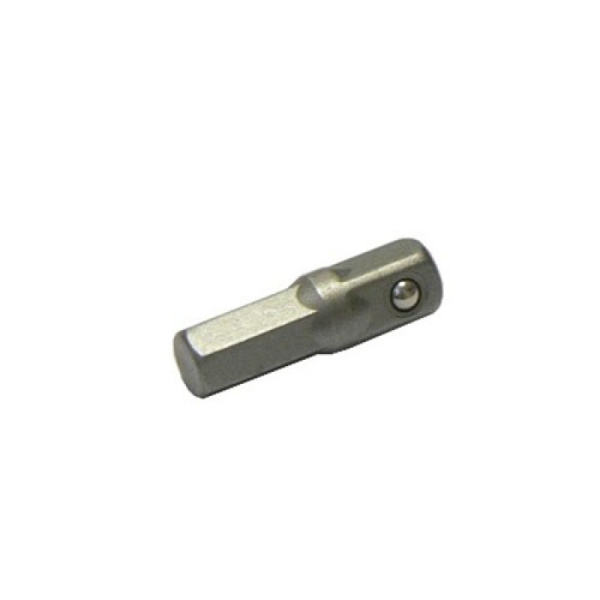 Адаптер-переходник 1/4"х 25 мм. (квадрат-шестигр.)