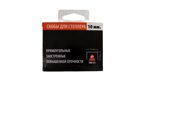 Скобы д/степлера   ПРАКТИК/TOOLAS тип 53/06мм