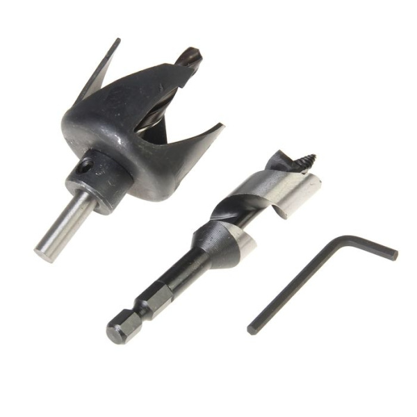 Набор для врезки дверных замков (винтовое сверло)