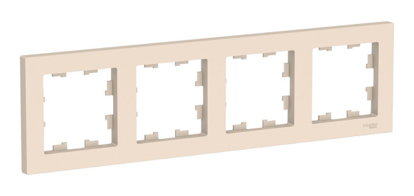 Рамка 4 - постовая ATLASDESIGN (бежевая)