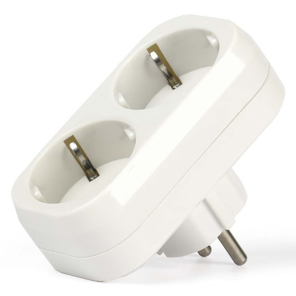 Разветвитель 2 - розет/заземл. (линейный, 16А)