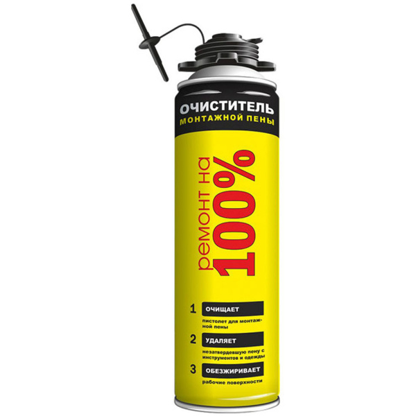 Очиститель монтажной пены , 500 мл. (12)