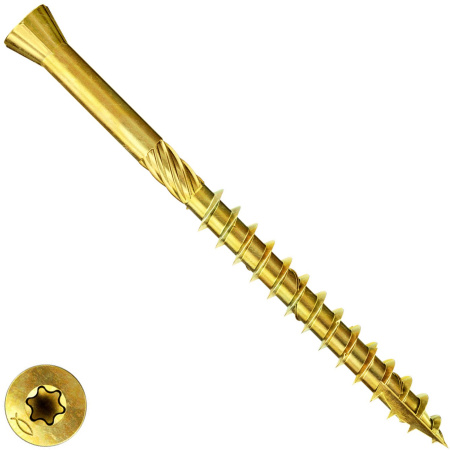 Шуруп для паркетной доски FTF-ST 3,5 х 35 YZP