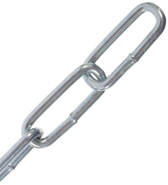 Цепь сварная длинное звено 04 мм (40 /45/ 50 м.)