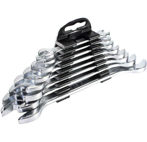 Набор ключей рожковых, 8 шт. (8 - 27 мм)