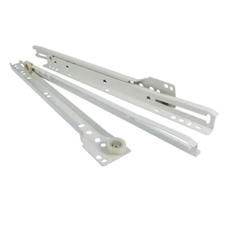 Роликовые направляющие 400мм , белые