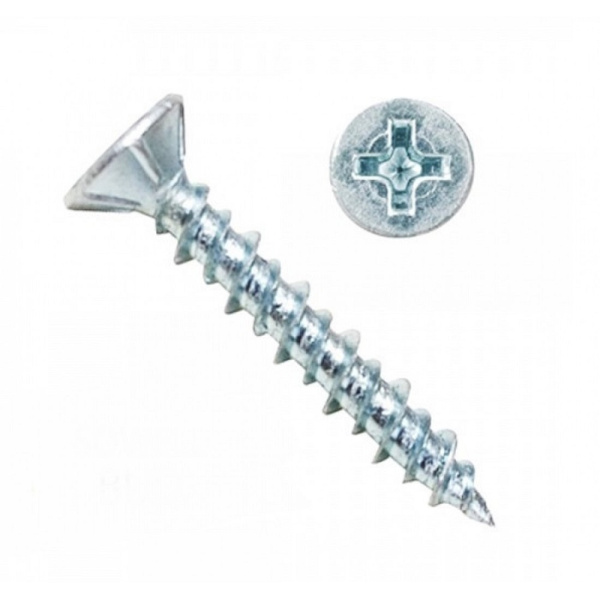 Саморез оконный 4,0 х 25 (белый)