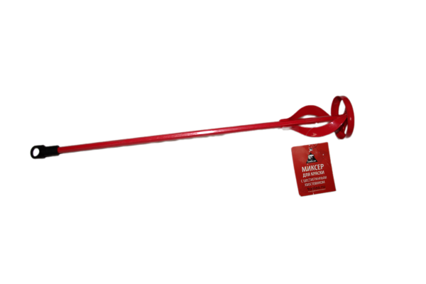Миксер для краски 060 х 400 мм (красный) TOOLAS