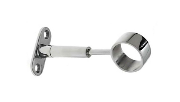 Штангодержатель н/ножке d=25мм, рег. скв-й, хром 2023